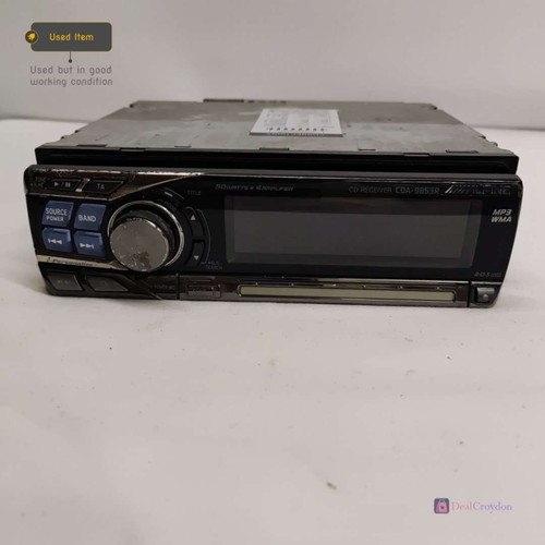 Alpine cda9853r receiver - alpine,