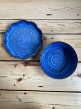 Denby Midnight Blue Flan Dish