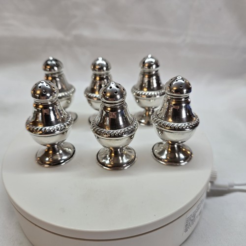 Vintage sterling silver salt - vintage,
