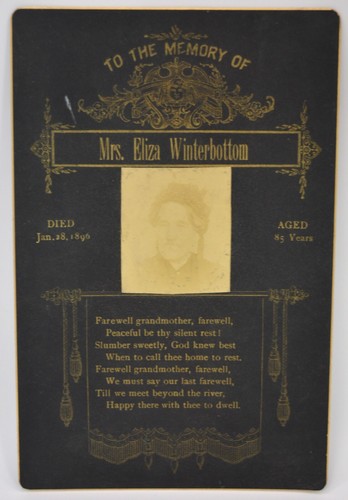 Antique cabinet card - antique,