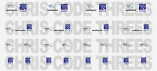 Code 3 Adhesive Vinyl Decals- Bear / Transport Scotland logos - 1/50 or 1/76