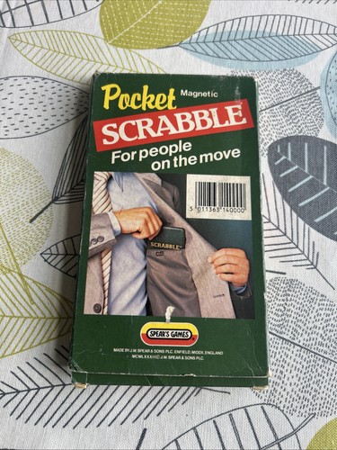 Scrabble magnetic pocket - scrabble,