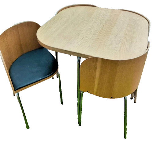 Ikea fusion table - chairs, by