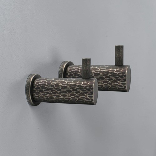 Pack hammered solid brass - of,