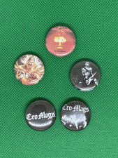 Set of 5 Badges - Cro-Mags -