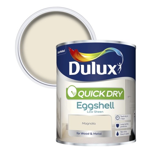 Dulux quick dry eggshell 750ml - dry,