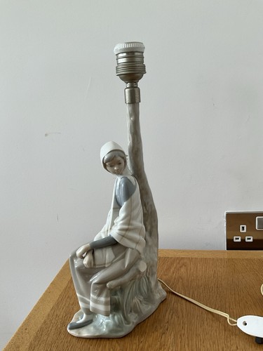 Lladro table light young girl - lladro,