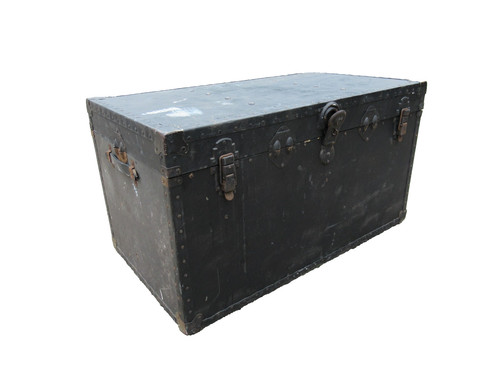Vintage large metal clad - large,