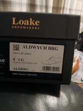 Loake ALDWYCH BROUGE Black