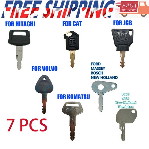 Master plant key excavator - key,