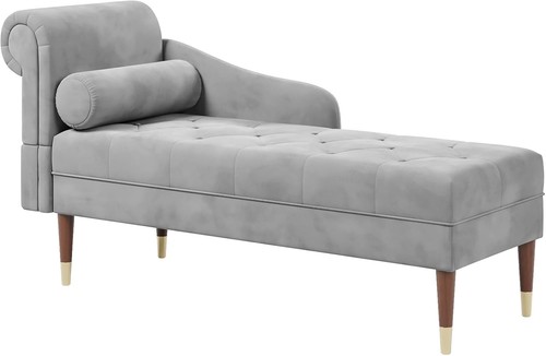 Velvet chaise longue indoor - velvet,