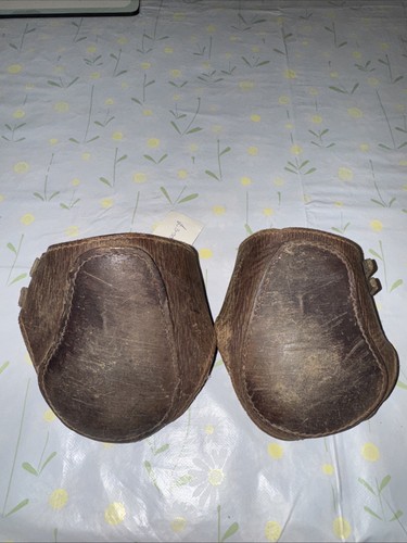 Full leather fetlock boots - full,