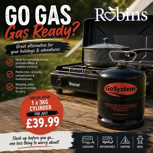 Full gosystem 3kg gas - full, bottles