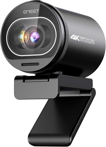 Emeet s600 webcam - 4k, with