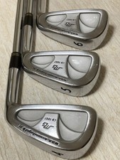 Miura Giken CB-1007 Forged Iron Set of 7, 4-9-PW Steel Dynamic Gold Men RH USED