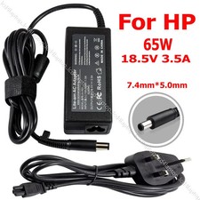 HP Laptop AC Adapter 65W 19.5V 3.33A PA-1650-02HC 7.4x5.0mm Pin Replacement