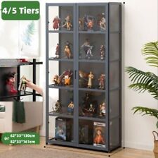 Acrylic Cisplay Cabinet Collection Standing Display Case 130/161CM Double Door