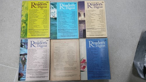 Readers digest books - readers, books/magazines