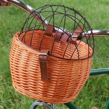 (Honey Color)Wicker Bike