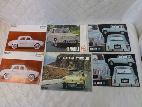 Renault sales brochures - sales,