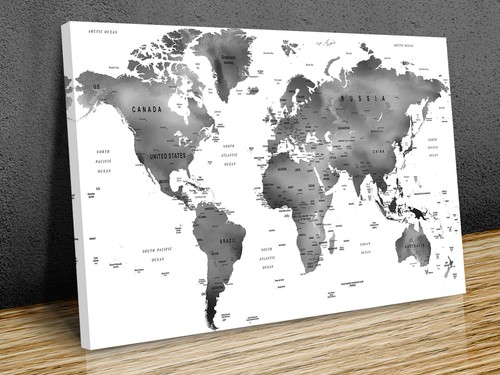 Classic world map - classic,