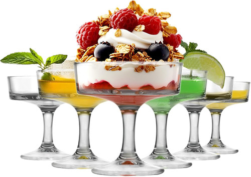 Pcs martini coupe glasses - 6,
