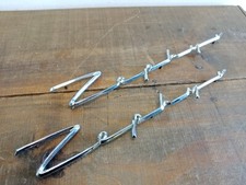 FORD ZEPHYR MK2 1956 - 1962 WING SCRIPT BADGE QUARTER PANEL ORNAMENT SCRIPTS