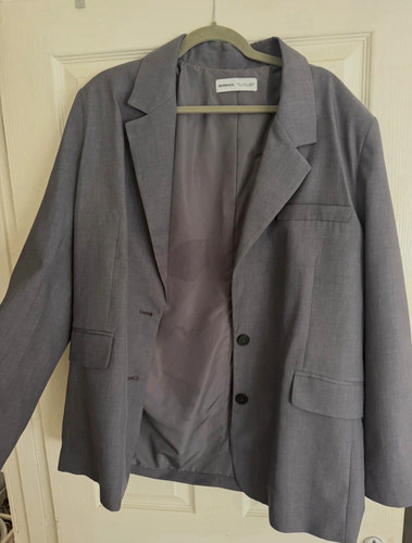 Bershka women grey lined - women's,