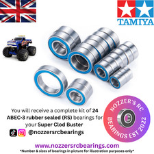 Tamiya Super Clod Buster Complete Bearing Kit