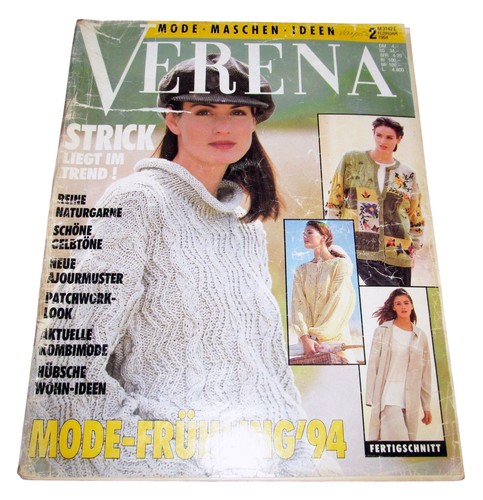 Verena burda 1994 - burda, vintage