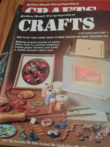 Lot craft mags 1975 golden - mags,