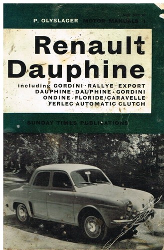 Renault dauphine caravelle - dauphine,