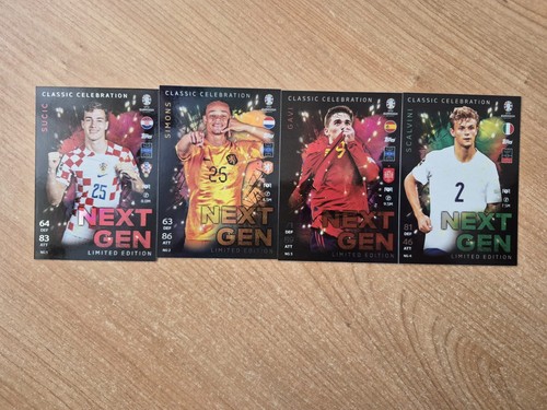 Topps match attax euro - match, 2024