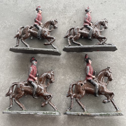 Rare vintage lead british - 4,