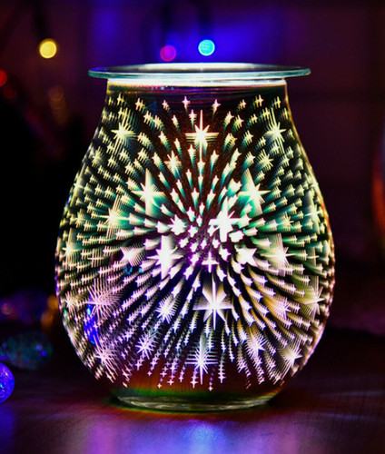 Glass electric oil - 3d, wax