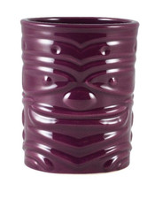 Cocktail Mug Tiki Hawaiian Ceramic Purple 12.75oz 36cl Cup Party Bar Drink