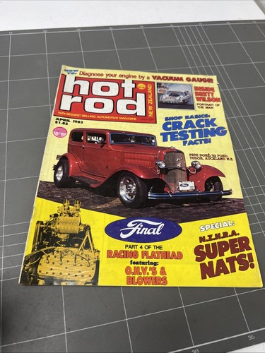 Vintage car magazine - car, hot
