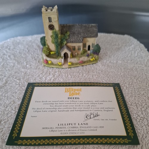 Lilliput lane grasmere church - grasmere,