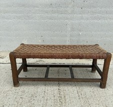 English Rope Hearth Bench