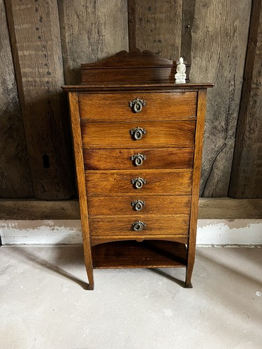 Antique mahogany drop drawer