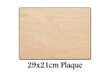 Wooden Rectangle Shape 29x21cm