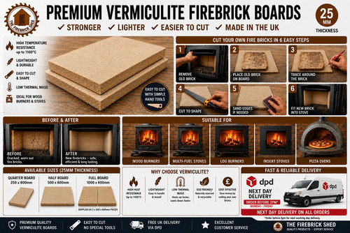 Vermiculite fire brick board - vermiculite,