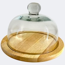 T&G Cheese Board With Glass