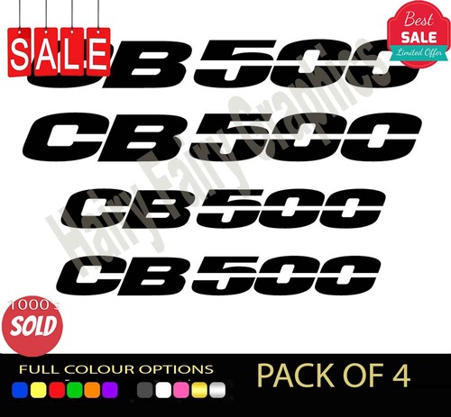 Honda 500 vinyl - 4x,