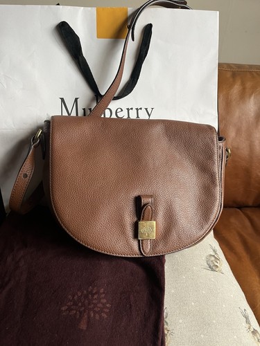 Mulberry tessie satchel - mulberry, oak
