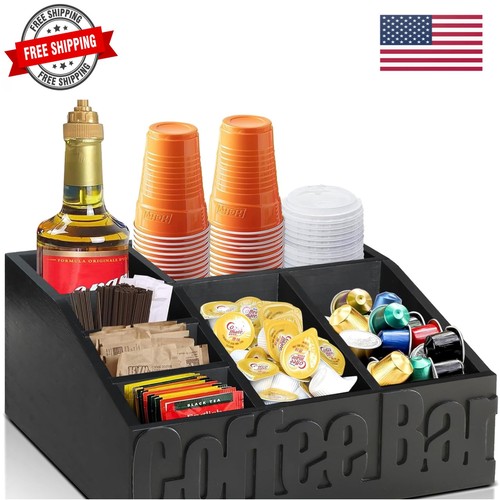 Coffee bar organizer for - coffee,