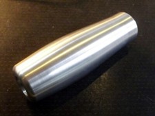 Handbrake handle brushed