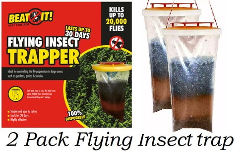 Flying insect trapper - 2, pc