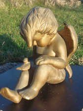 Beautiful Gold Plaster Putti