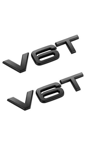 V6t gloss black - 2x,